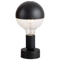 – tischlampenhalter mit passender lampe – black maria