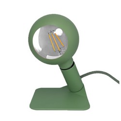 magnetischer lampenhalter mit lampe - grüne iris