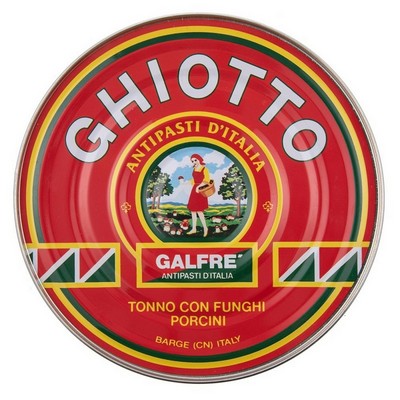 Galfrè Antipasti d'Italia Ghiotto - Tonno con Funghi Porcini - 1,7 Kg
