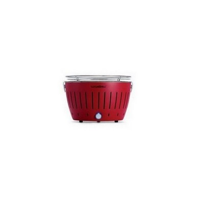 New 2019 Red Barbecue (Mod. Mini Ã˜ 25,8 cm) with Batteries and USB Power Cable