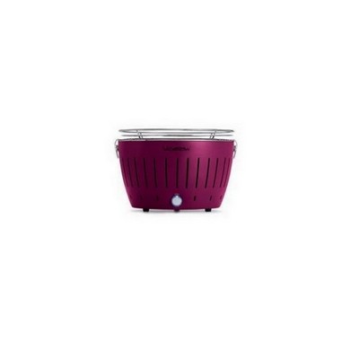 LotusGrill New 2023 Purple Barbecue with Batteries and USB Power Cable