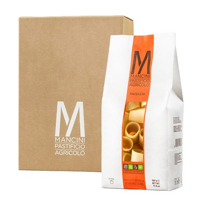 Mancini Pastificio Agricolo classic line - paccheri - 12 packungen à 500 g