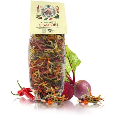 Antico Pastificio Morelli multicolore - 6 sapori - stringhette - 250 g