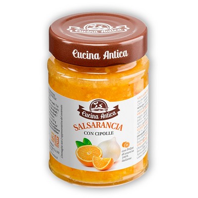 salsarancio, zwiebeln und orange - 210 g