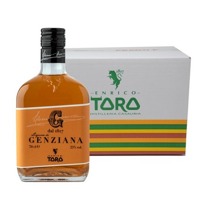 Enrico Toro genziana toro - 6 bottiglie da 70 cl